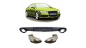 Dyfuzor Audi A7 C7 Tył Carbon Look