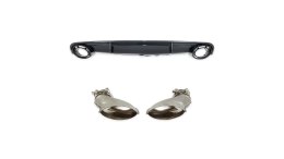 Dyfuzor Audi A7 C7 Tył Carbon Look