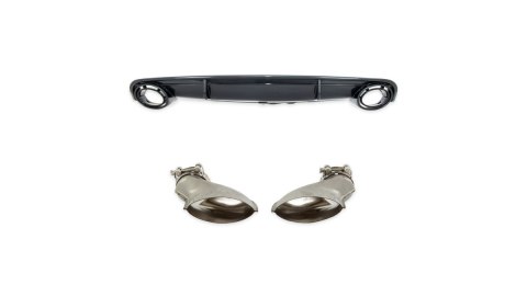 Dyfuzor Audi A7 C7 Tył Carbon Look