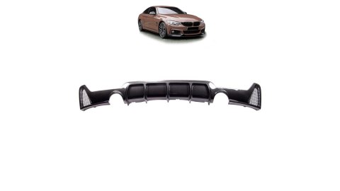 Dyfuzor BMW 4 F32 F33 F36 Tył Carbon Look