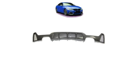 Dyfuzor BMW 4 F32 F33 F36 Tył Carbon Look