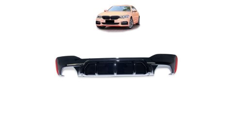 Dyfuzor BMW 5 G30 F90 G31 Tył Gloss Black