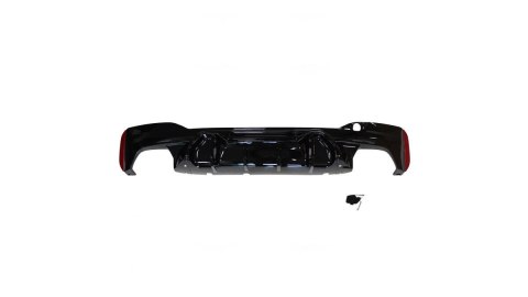 Dyfuzor BMW 5 G30 G31 Tył Gloss Black