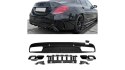 Dyfuzor Mercedes-Benz C W205 S205 Tył z końcówkami