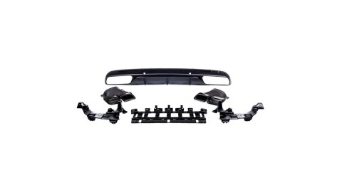 Dyfuzor Mercedes-Benz C W205 S205 Tył z końcówkami