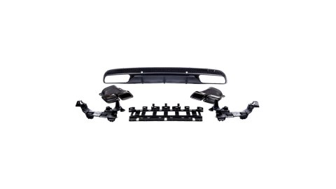 Dyfuzor Mercedes-Benz C W205 S205 Tył z końcówkami