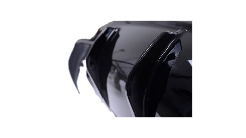 Dyfuzor Mercedes-Benz CLA C117, X117 Tył z końcówkami black