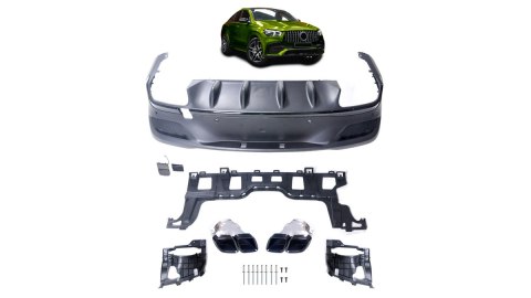 Dyfuzor Mercedes-Benz GLE C167 Tył Black