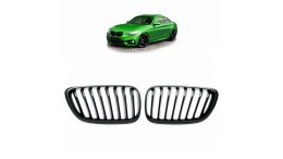 Grill BMW 2 F22 F23 pojedyncze żeberka Matt Black