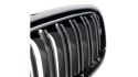 Grill BMW 2 F45 podwójne żeberka Gloss Black