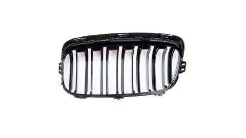 Grill BMW 2 F45 podwójne żeberka Gloss Black