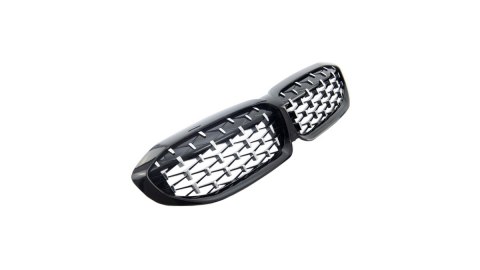 Grill BMW 3 G20 G21 Gloss Black & Chrome
