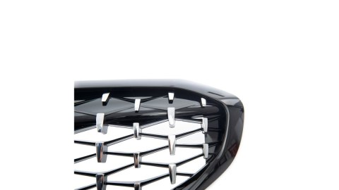 Grill BMW 3 G20 G21 Gloss Black & Chrome