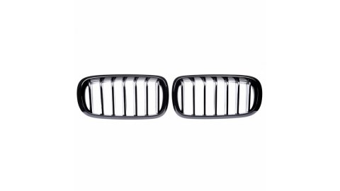 Grill BMW X5 F15 F85 X6 F16 F86 pojedyncze żeberka Gloss Black
