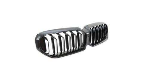 Grill BMW 5 G30 F90 G31 Facelift podwójne żeberka Gloss Black