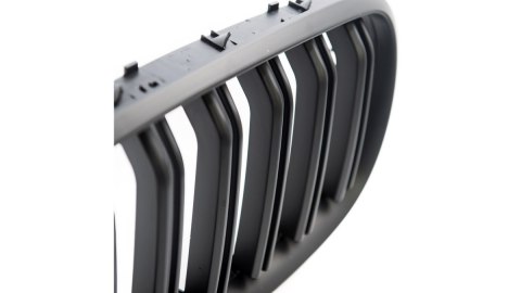 Grill BMW X6 E71 E72 X5 E70 podwójne żeberka Matt Black