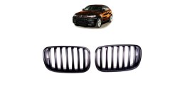 Grill BMW X6 E71 E72 X5 E70 pojedyncze żeberka Matt Black