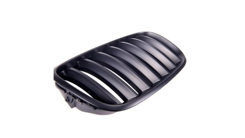 Grill BMW X6 E71 E72 X5 E70 pojedyncze żeberka Matt Black