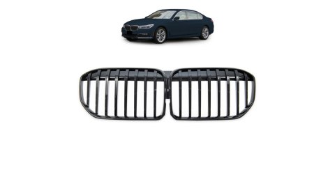 Grill BMW 7 G11 G12 Facelift pojedyncze żeberka Gloss Black