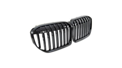 Grill BMW 7 G11 G12 Facelift pojedyncze żeberka Gloss Black