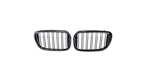 Grill BMW 7 G11 G12 podwójne żeberka Gloss Black