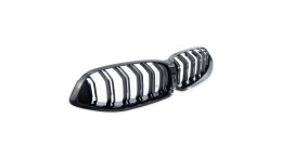 Grill BMW 8 G15 F92 G14 G16 podwójne żeberka Gloss Black