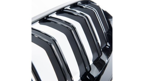 Grill BMW 8 G15 F92 G14 G16 podwójne żeberka Gloss Black