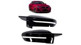 Nakładki lusterek BMW 2 G42 3 G20 G21 4 G22 G23 G26 5 G30 G31 6 G32 7 G11 G12 8 G14 G15 G16 Gloss Black