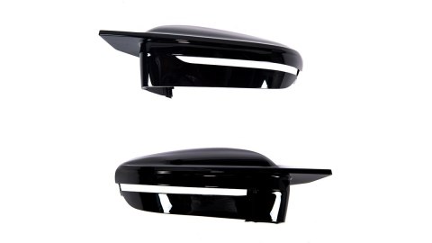 Nakładki lusterek BMW 2 G42 3 G20 G21 4 G22 G23 G26 5 G30 G31 6 G32 7 G11 G12 8 G14 G15 G16 Gloss Black
