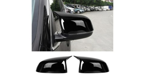 Nakładki lusterek BMW X3 F25 X4 F26 X5 F15 X6 F16 Facelift Gloss Black