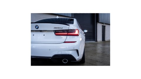 Splitter BMW 3 G20 G21 Tył Boczne Gloss Black