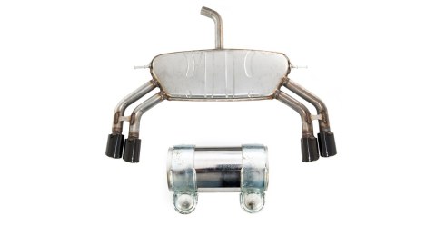 Tłumik Końcowy AUDI A3 2013-2019 with Black Tips only for S-Line
