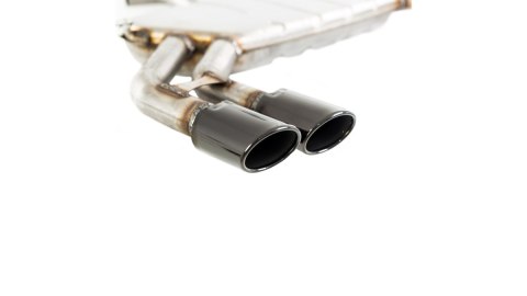 Tłumik Końcowy AUDI A3 2013-2019 with Black Tips only for S-Line