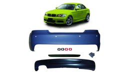Zderzak BMW 1 E82 E88 Tył z dyfuzorem