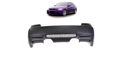 Zderzak BMW 3 E90 Tył z dyfuzorem