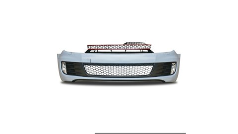 Zderzak Volkswagen Golf VI Przód Grill Halogeny