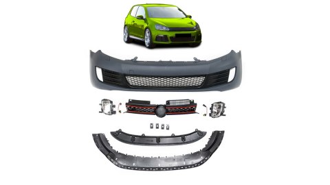 Zderzak Volkswagen Golf VI Przód SRA Halogen