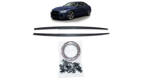 Dokładka BMW 3 F30 F31 Progi Carbon Look