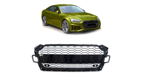 Grill Audi A5 F5 Facelift Gloss Black