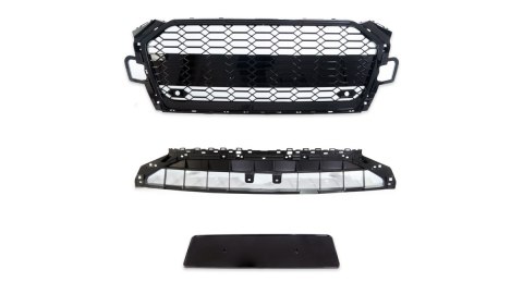 Grill Audi A5 F5 Facelift Gloss Black