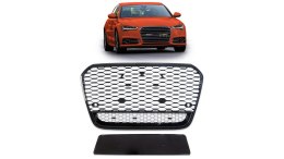 Grill Audi A6 C7 Facelift Gloss Black