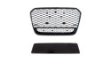 Grill Audi A6 C7 Facelift Gloss Black