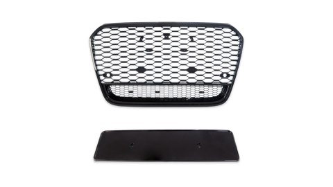 Grill Audi A6 C7 Facelift Gloss Black