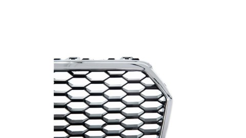 Grill Audi A7 C7 Facelift Chrome & Gloss Black