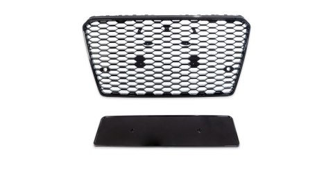 Grill Audi A7 C7 Gloss Black