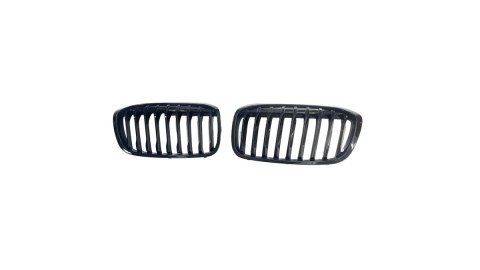Grill BMW 2 F45 F46 Facelift pojedyncze żeberka Gloss Black