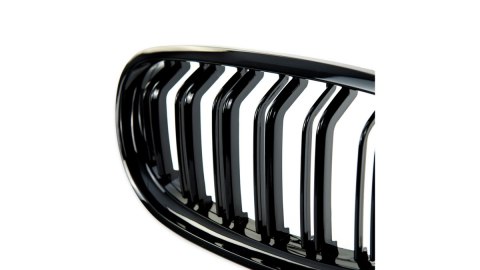 Grill BMW 3 E90 E91 Facelift podwójne żeberka Gloss Black