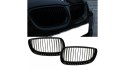 Grill BMW 3 E92 E93 pojedyncze żeberka Gloss Black