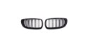 Grill BMW 3 E92 E93 pojedyncze żeberka Matt Black