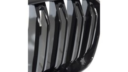 Grill BMW X3 G01 F97 X4 G02 F98 Facelift podwójne żeberka Gloss Black